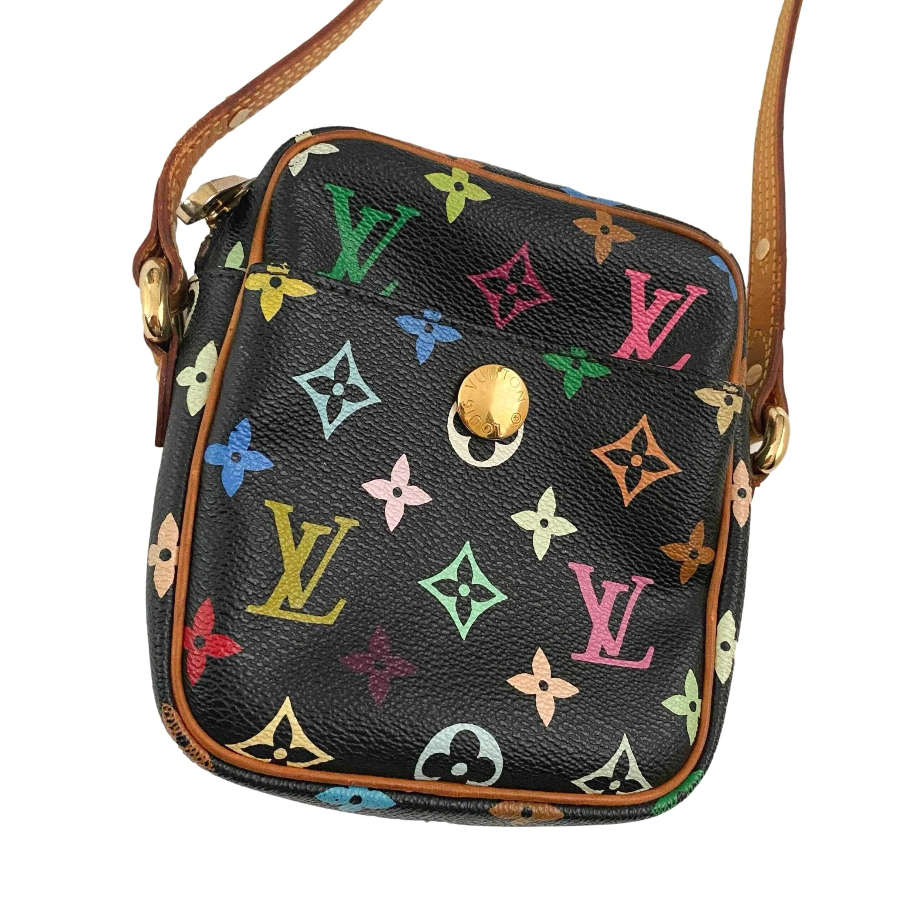 Louis Vuitton Black Monogram Crossbody Bag