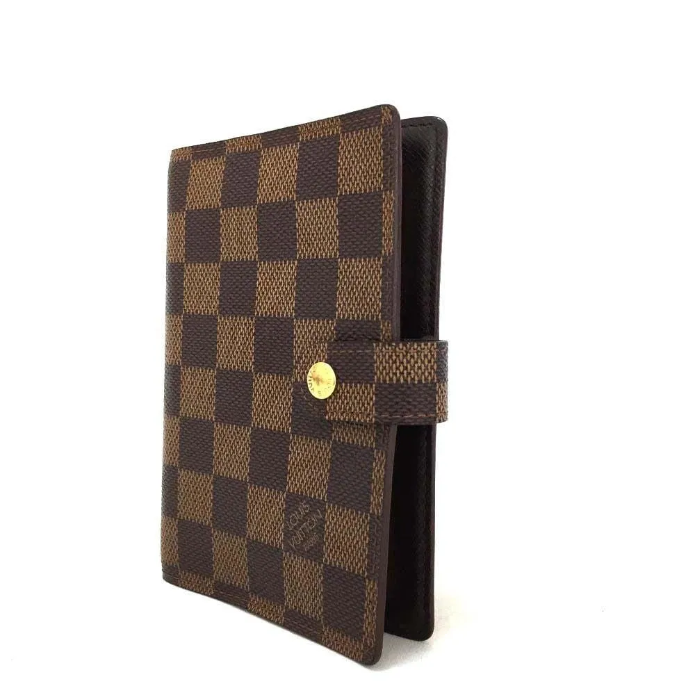 LOUIS VUITTON Damier Ebene Agenda PM Day Planner Cover - Final Call