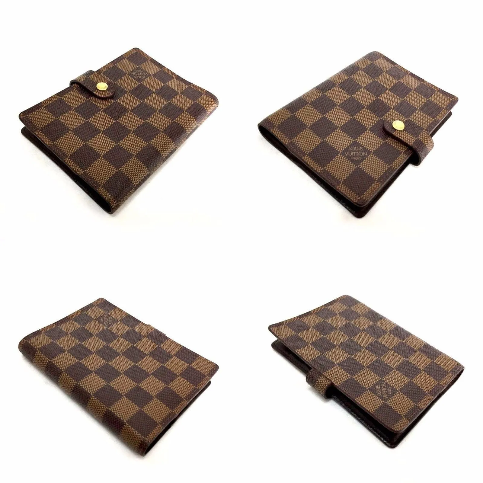 LOUIS VUITTON Damier Ebene Agenda PM Day Planner Cover - Final Call