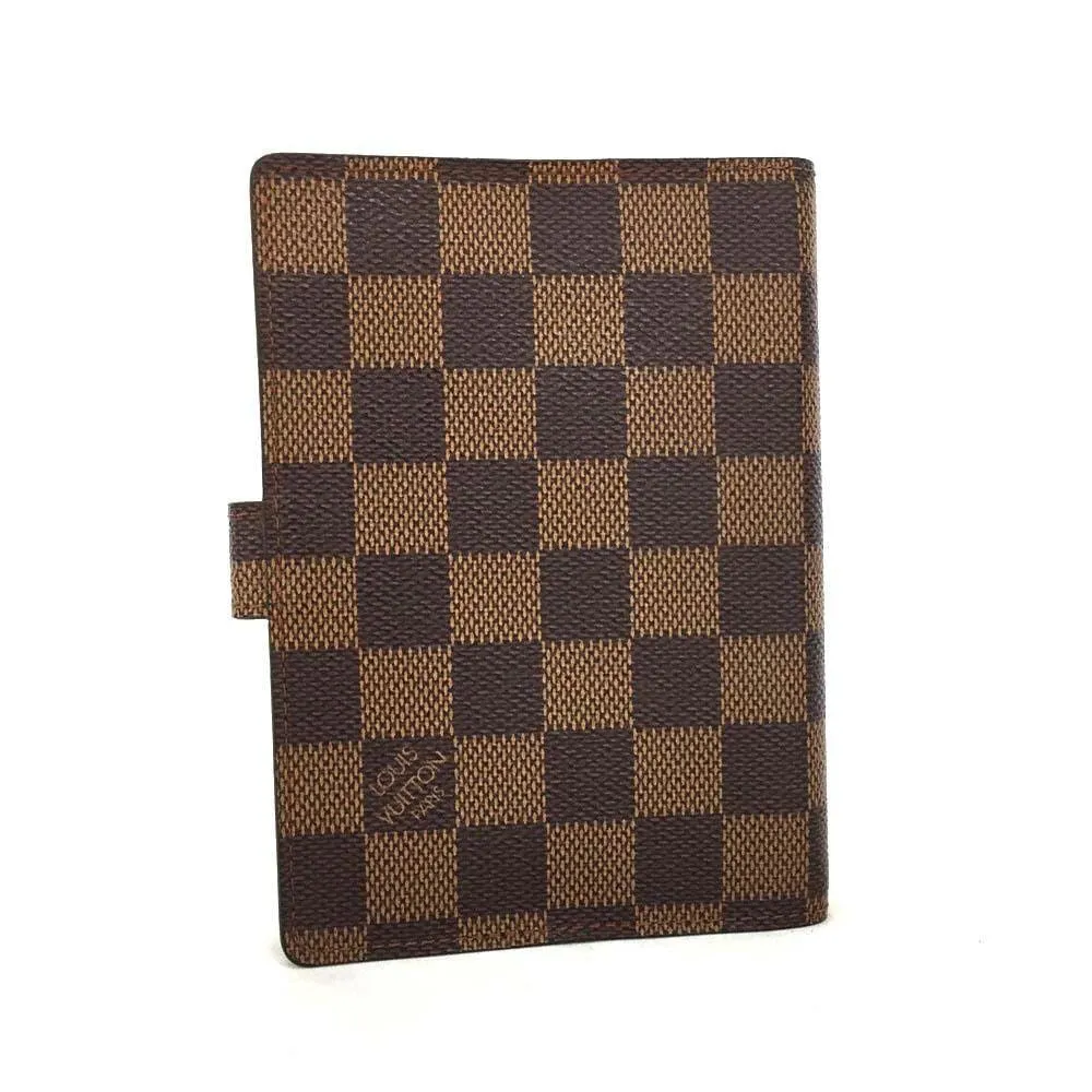 LOUIS VUITTON Damier Ebene Agenda PM Day Planner Cover - Final Call