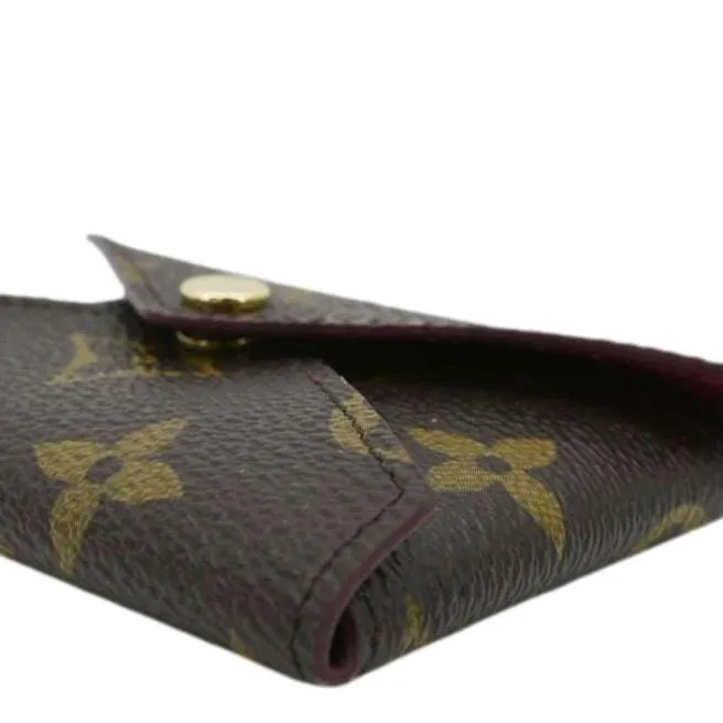 LOUIS VUITTON Kirigami Small Monogram Canvas Pochette Clutch Brown
