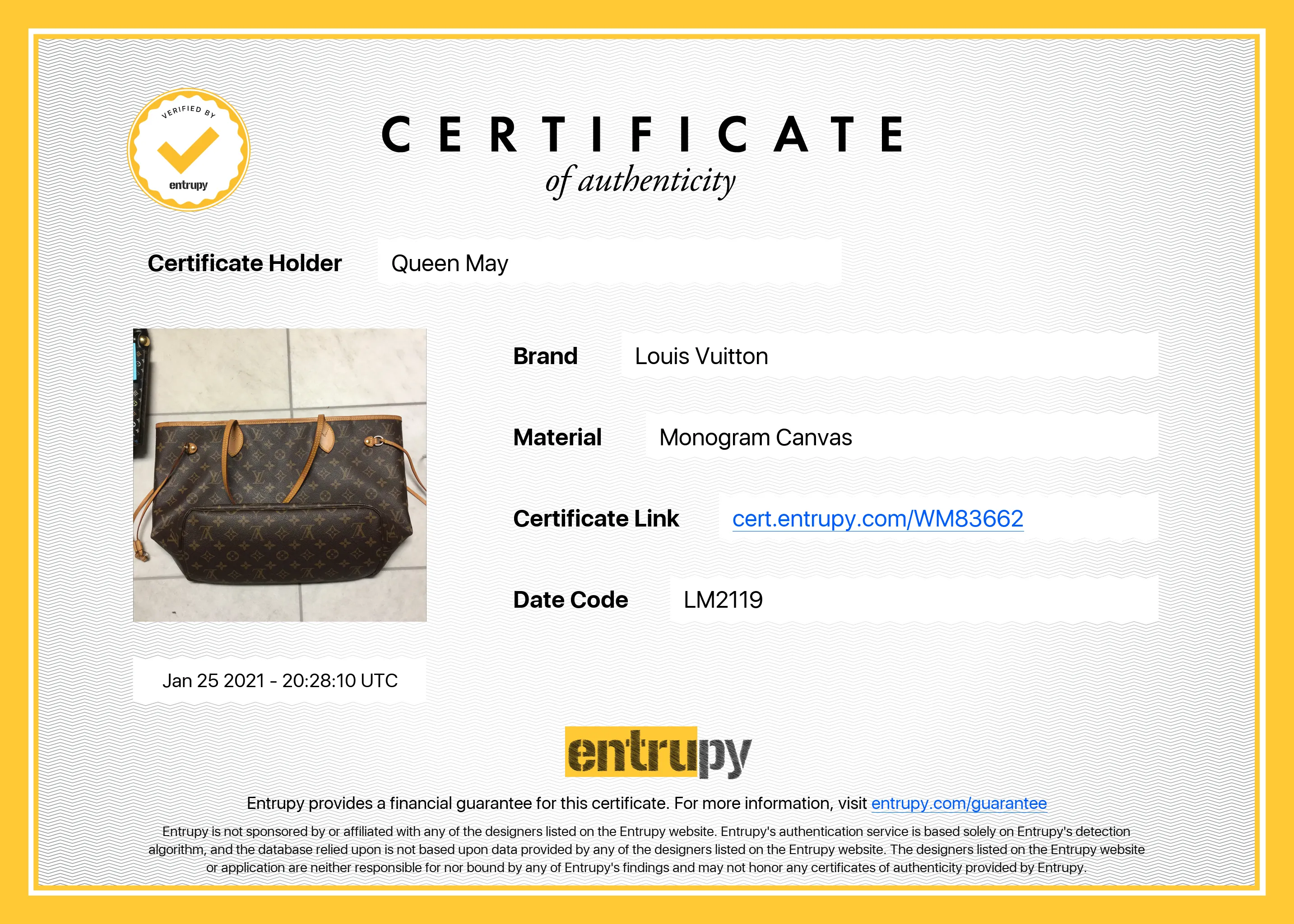 Louis Vuitton Monogram Neverfull MM