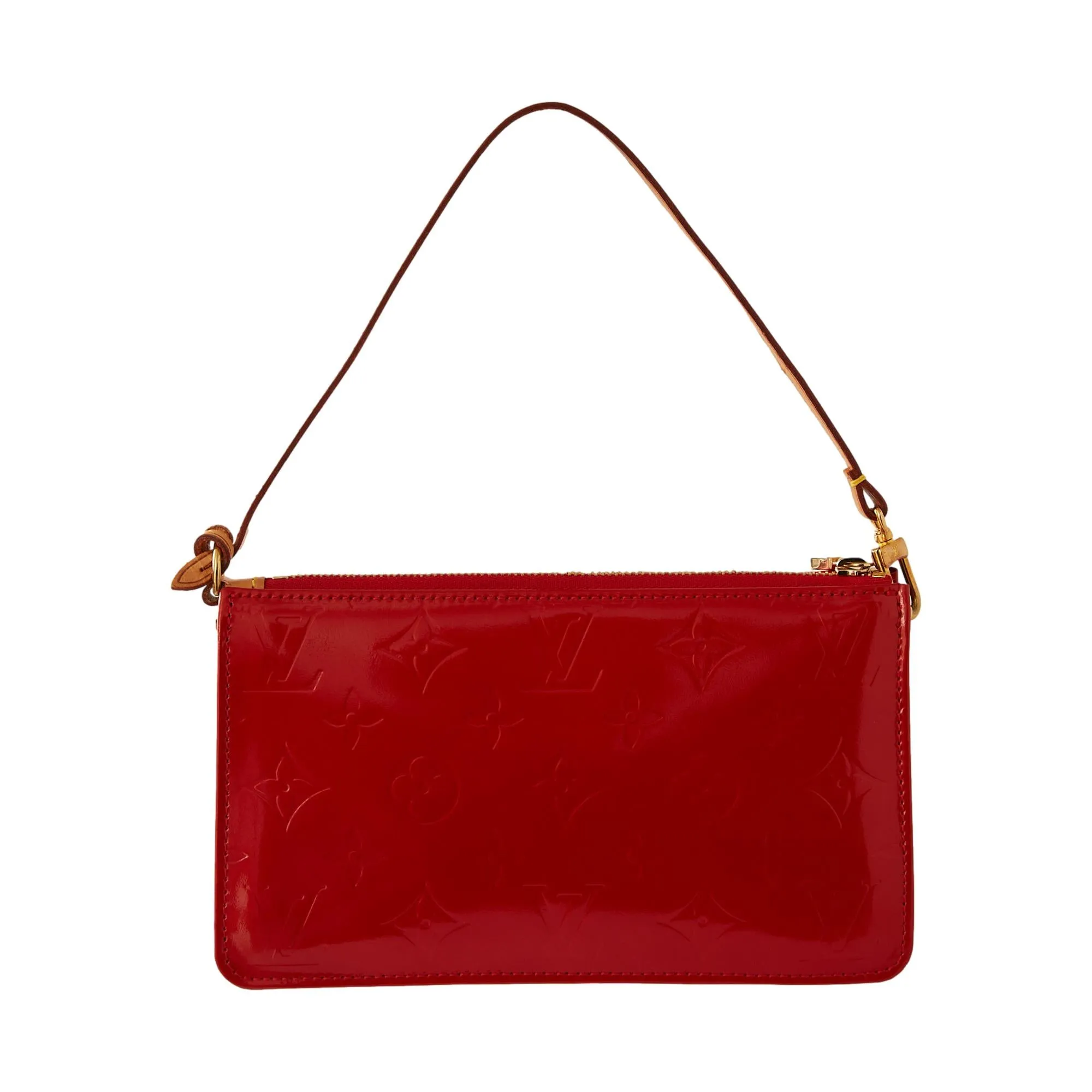 Louis Vuitton Red Monogram Vernis Mini Shoulder Bag