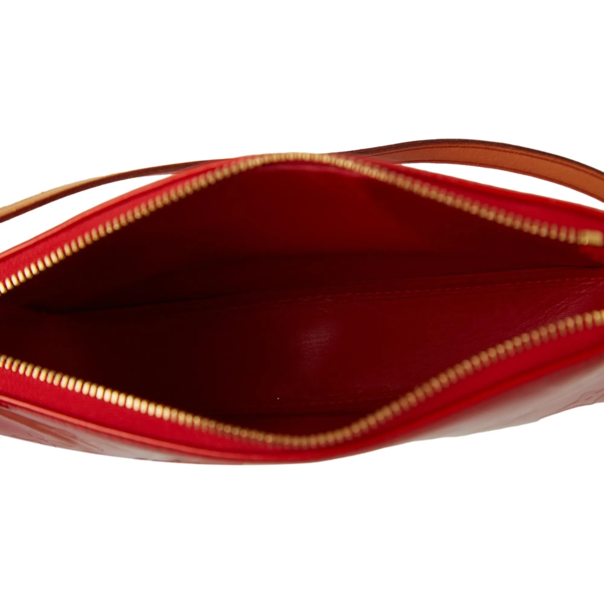 Louis Vuitton Red Monogram Vernis Mini Shoulder Bag
