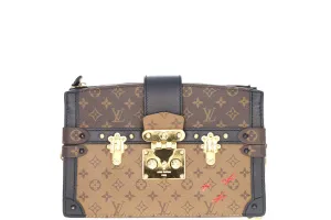 Louis Vuitton Sold Out Reverse Monogram Trunk Clutch
