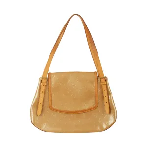 Louis Vuitton Tan Monogram Vernis Shoulder Bag