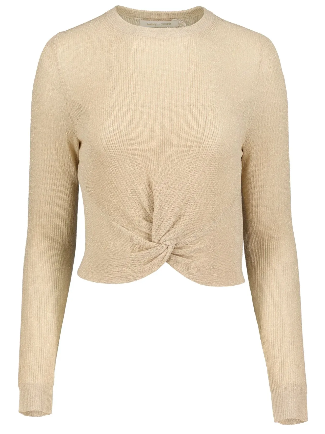 Lurex Bonita Twist Front Top