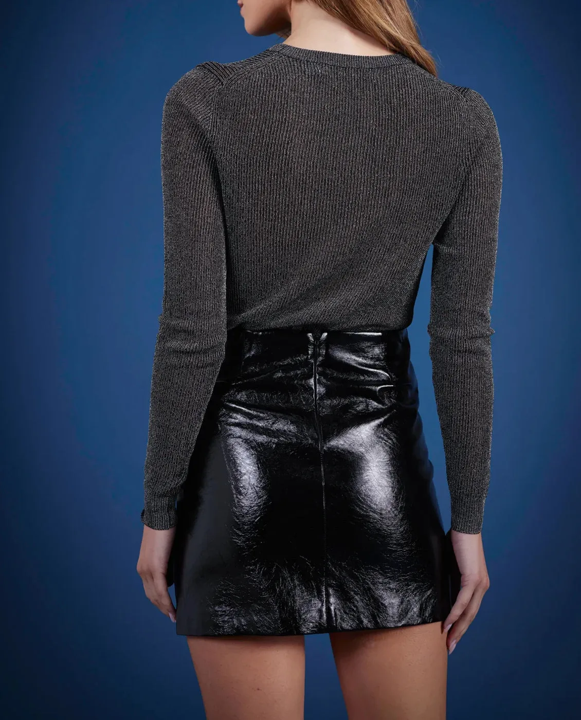 Lurex Bonita Twist Front Top