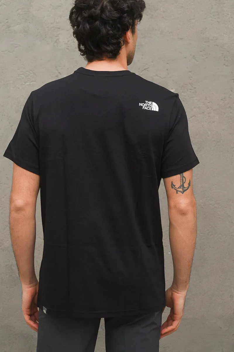 M S/s Simple Dome Tee - Black