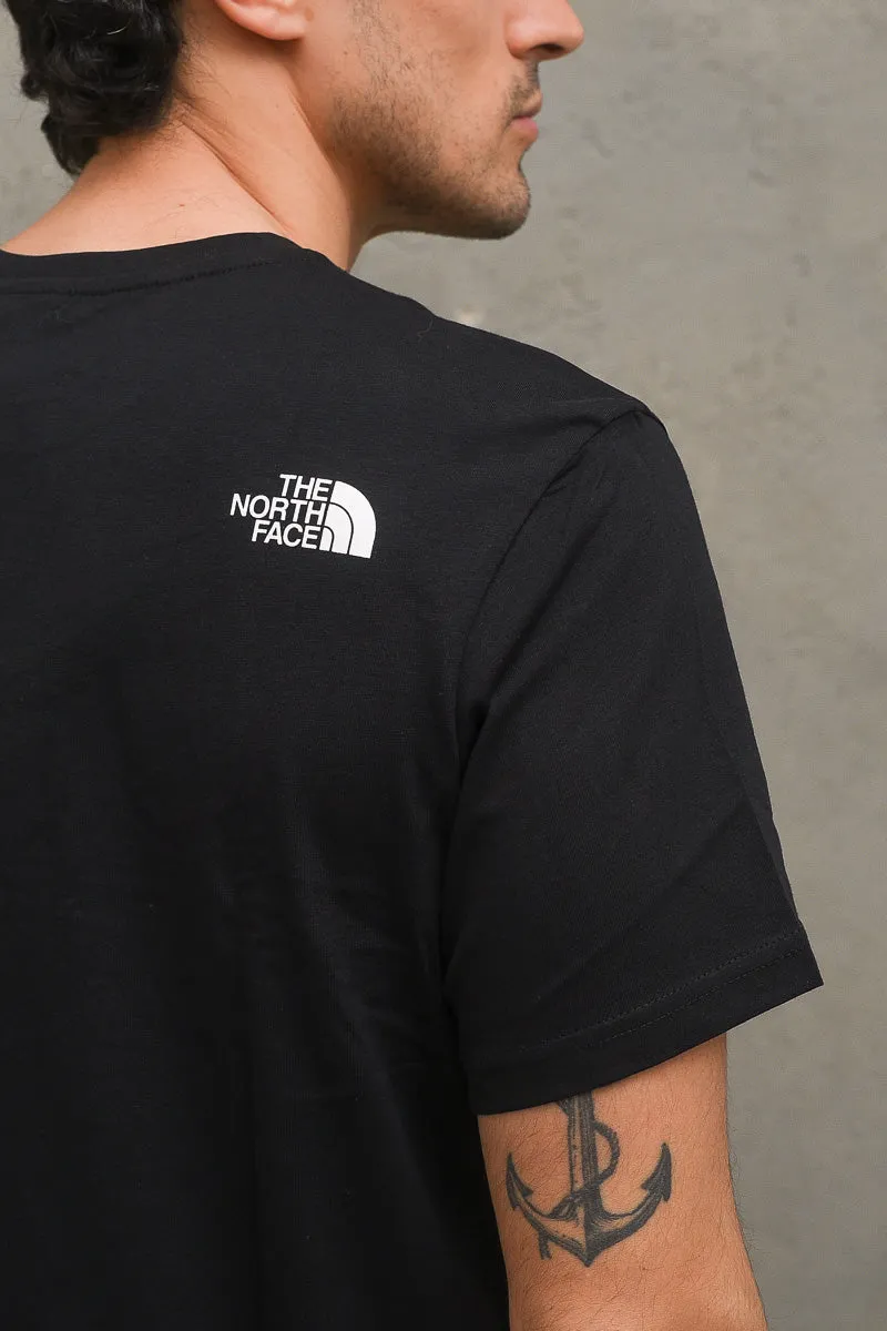 M S/s Simple Dome Tee - Black