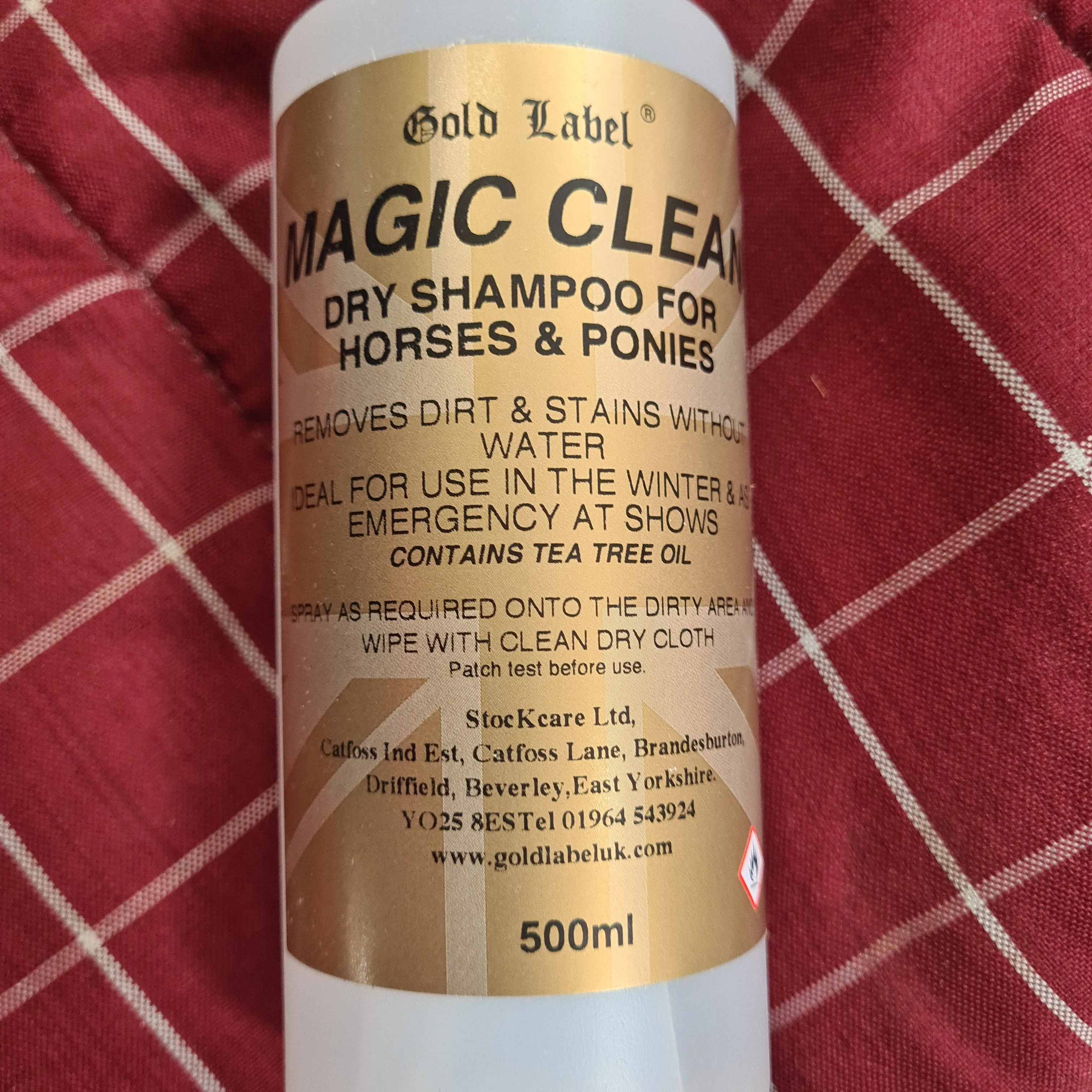 Magic Clean Dry Shampoo 500ml FREE POSTAGE
