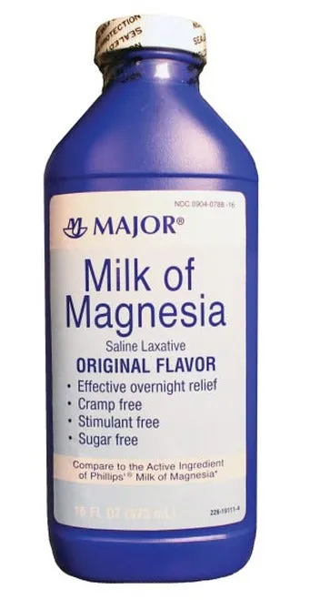 Major Pharmaceuticals Magnesia Antacid Liquid