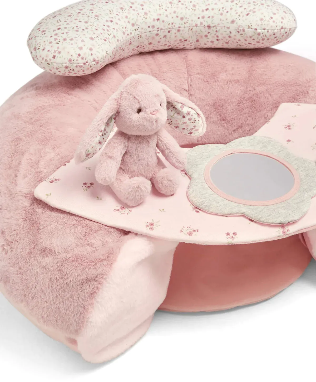 Mamas & Papas 'Welcome to the World' Sit & Play Bunny Interactive Seat - Pink
