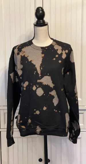Marigold Distressed Crew Neck ~ Unisex Size Medium