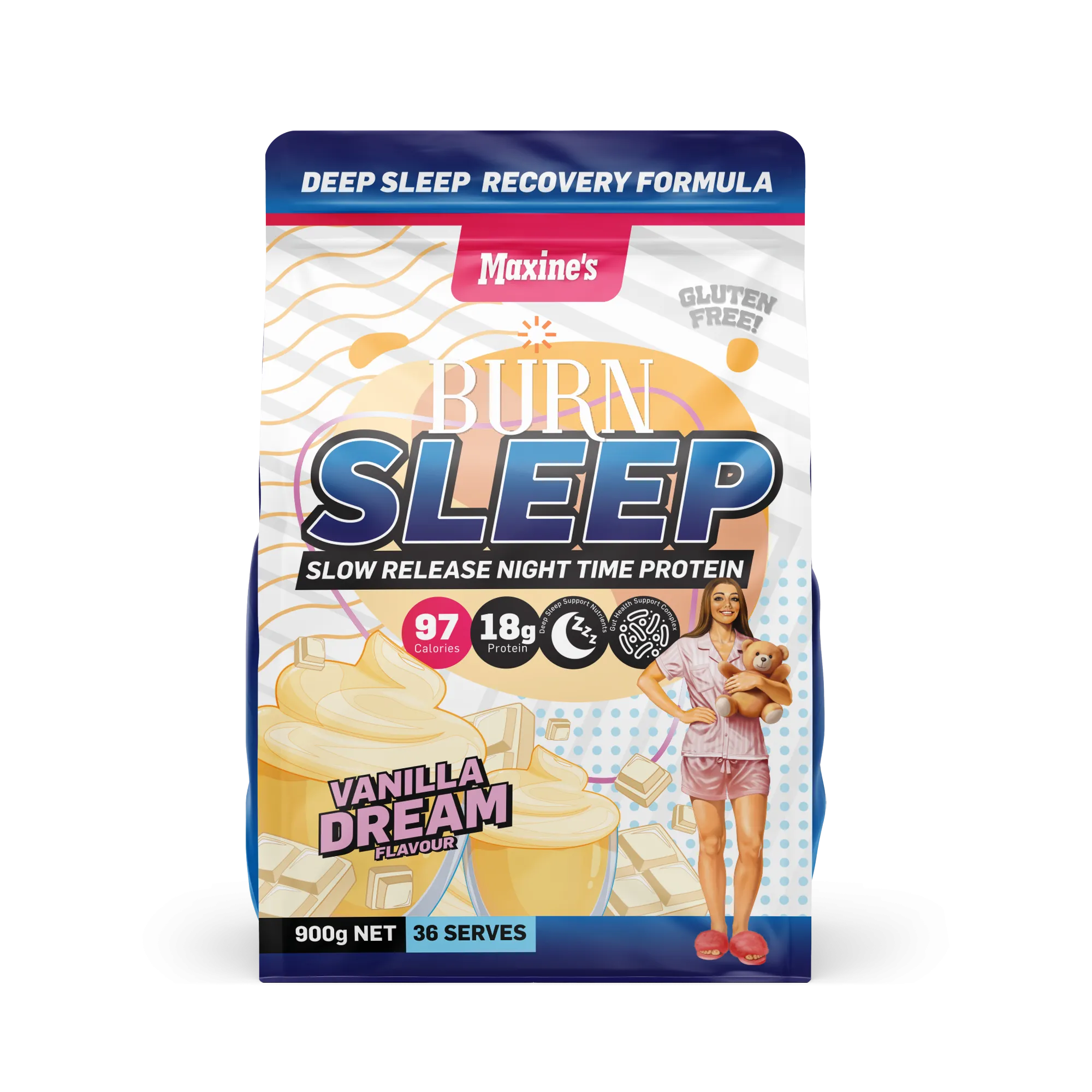Maxines Burn Sleep Protein