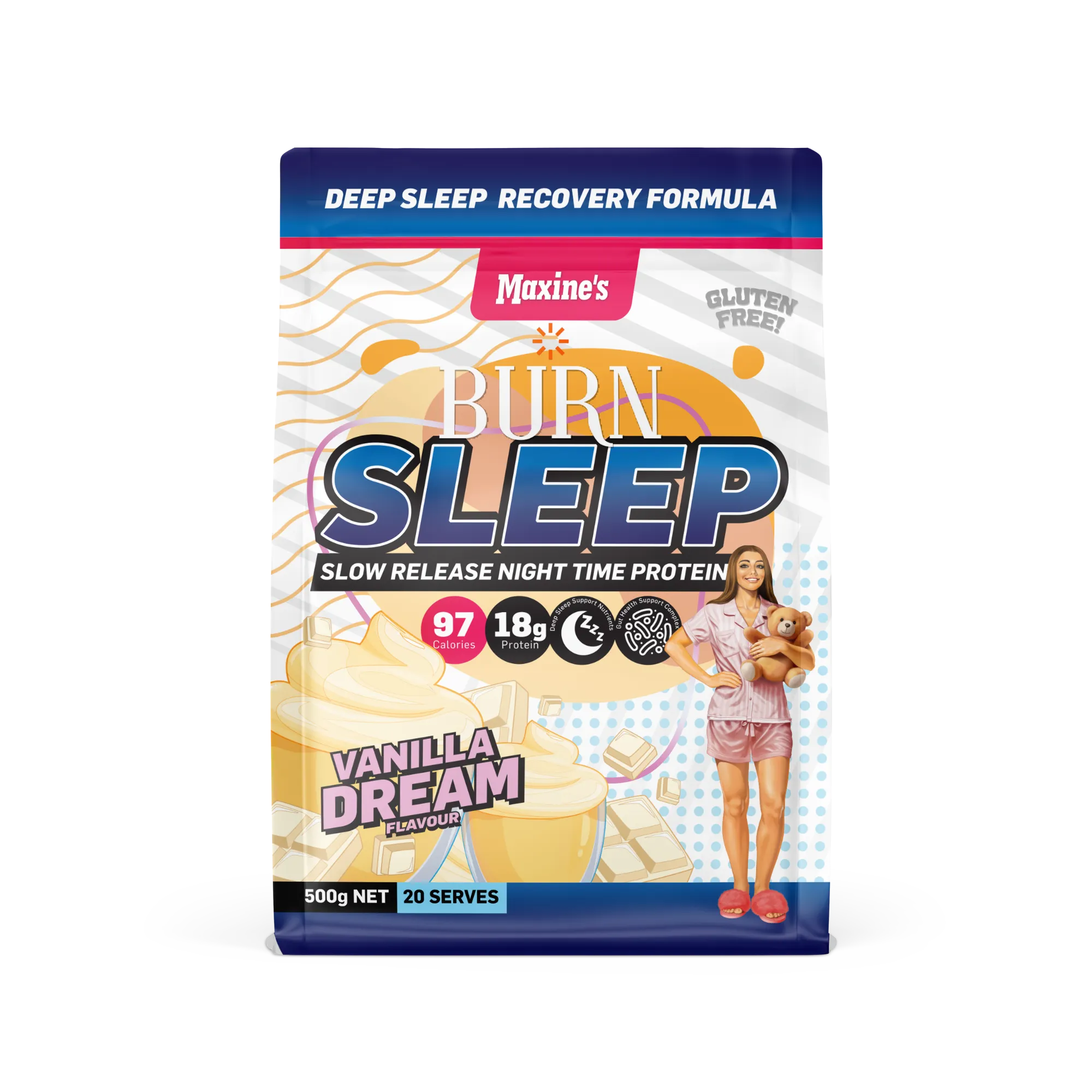 Maxines Burn Sleep Protein