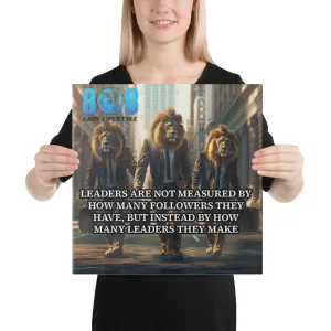 Measurement Of Leaders Canvas