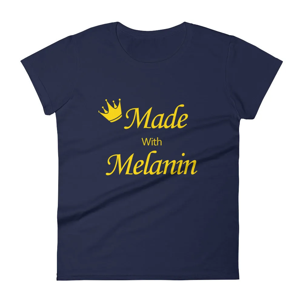 Melanin- Women's short sleeve t-shirt