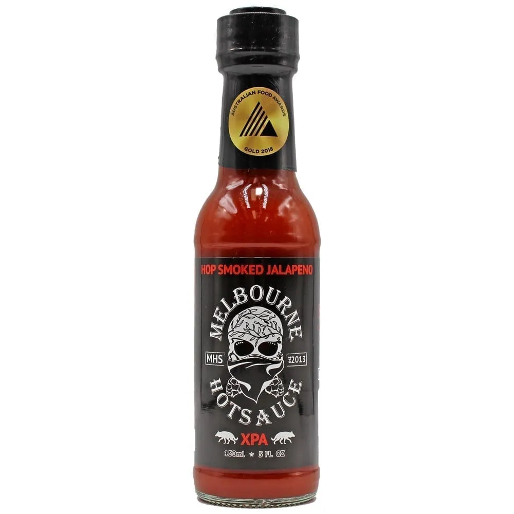 Melbourne Hot Sauce | Hop Smoked Jalapeno XPA Hot Sauce