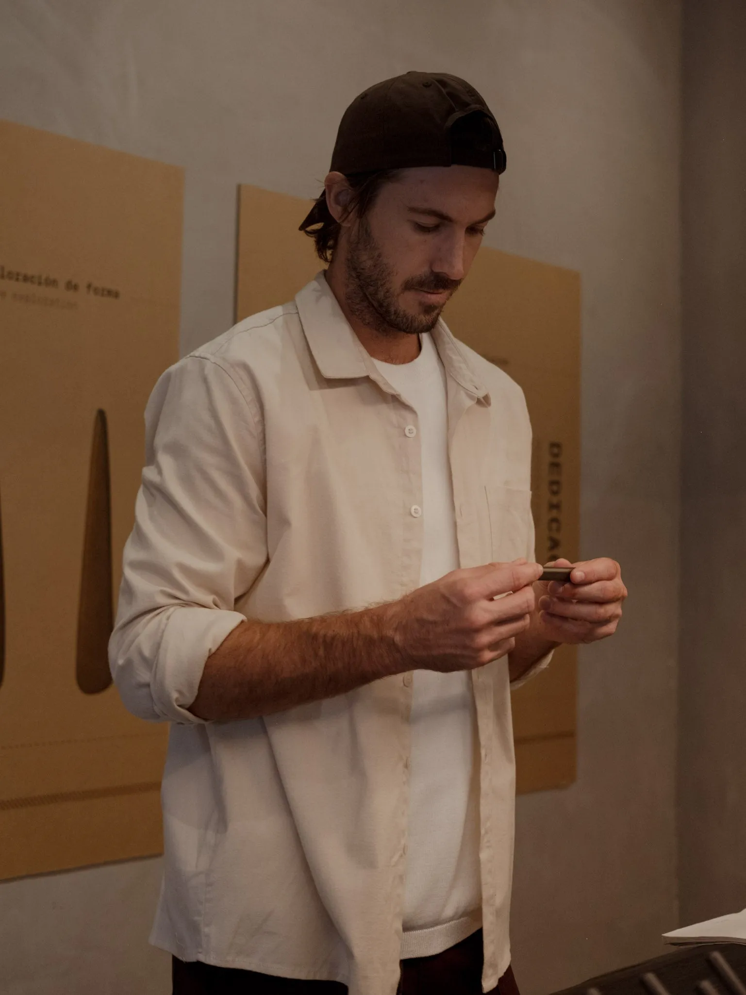 MEN CLASSY SHIRT - SAND