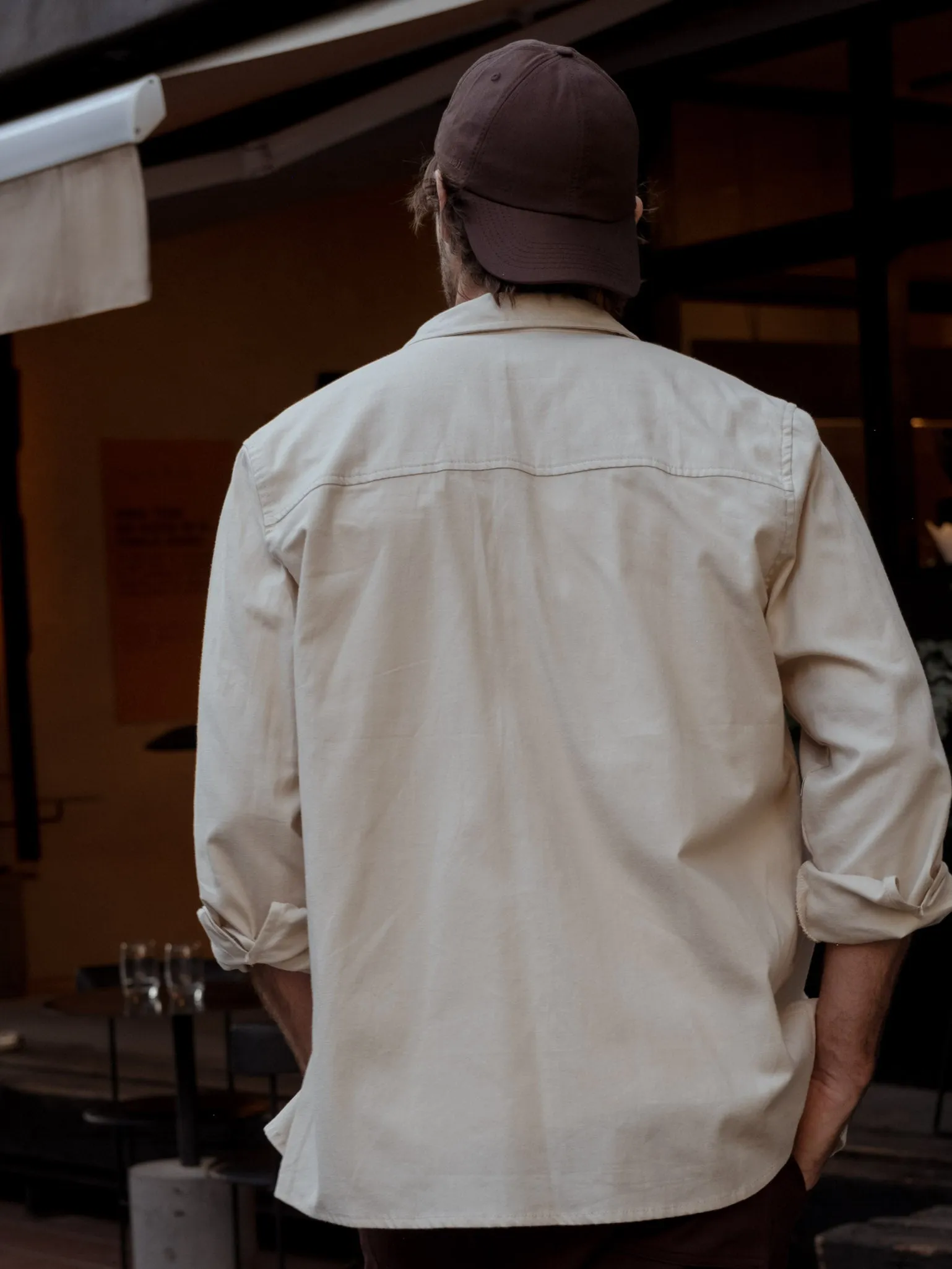 MEN CLASSY SHIRT - SAND