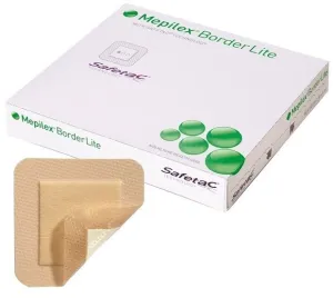 Mepilex Border Lite Dressings 5 cm x 12.5cm Adhesive Soft Silicone Foam