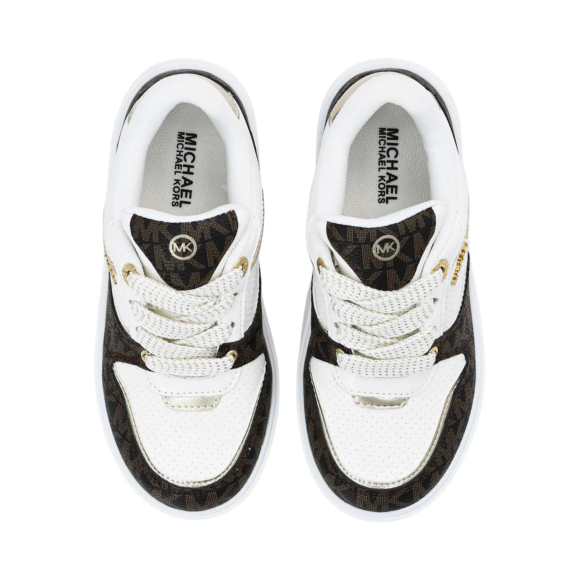 Michael Kors Kids Girl's White Sneaker