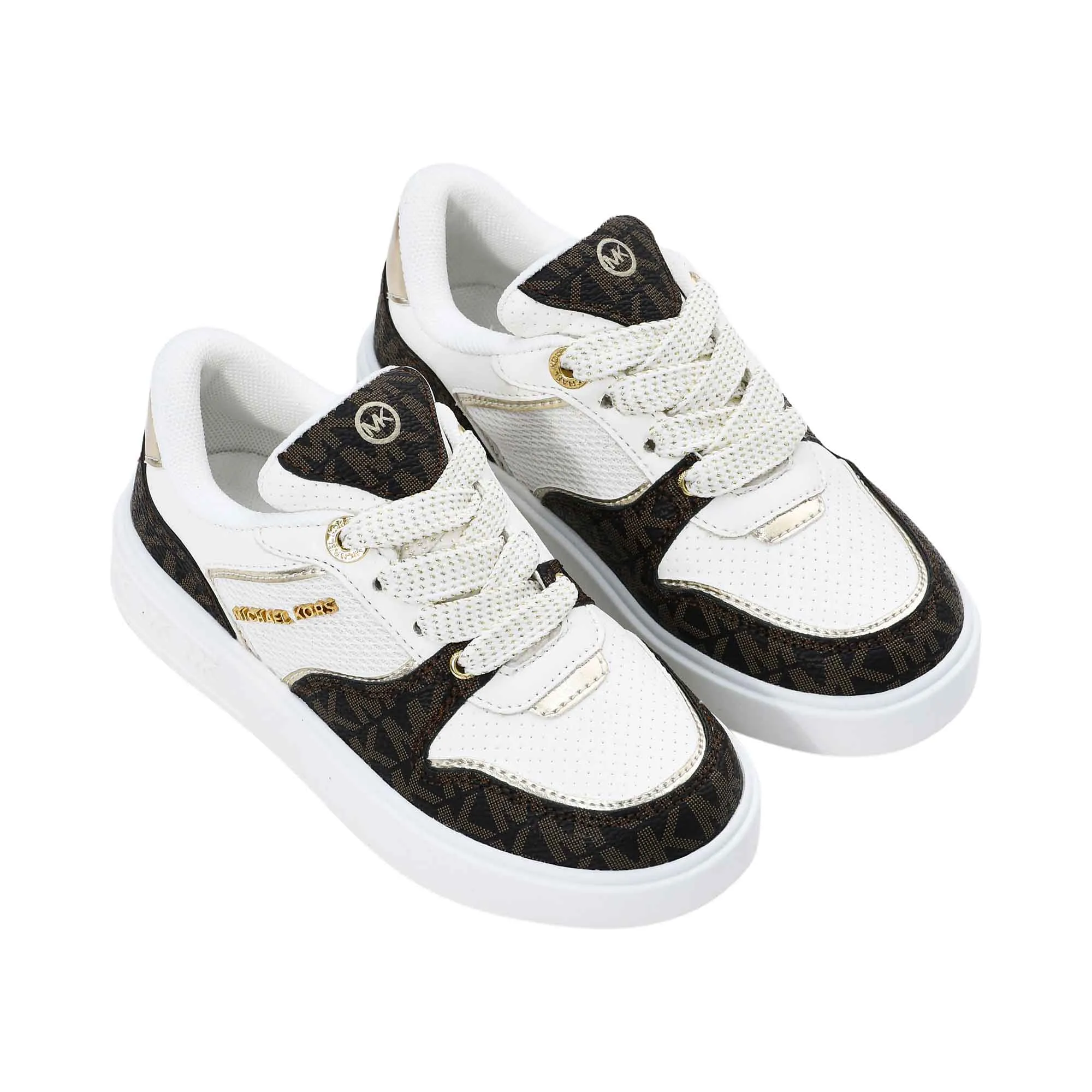 Michael Kors Kids Girl's White Sneaker