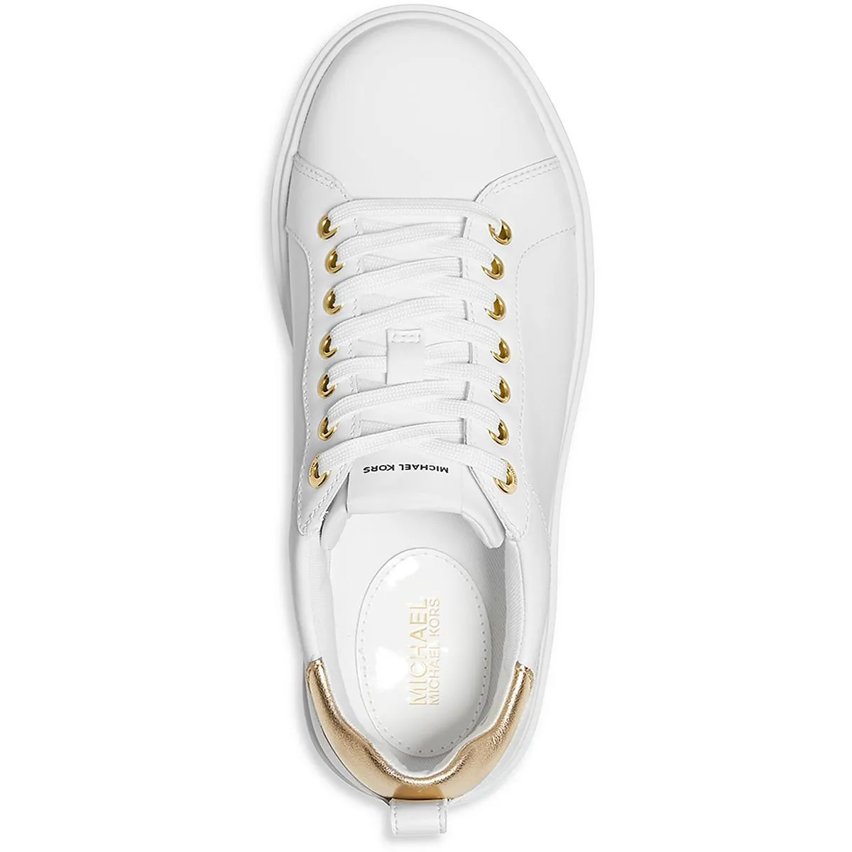 MICHAEL Michael Kors Womens Emmett Leather Lifestyle Casual And Fashion Sneakers