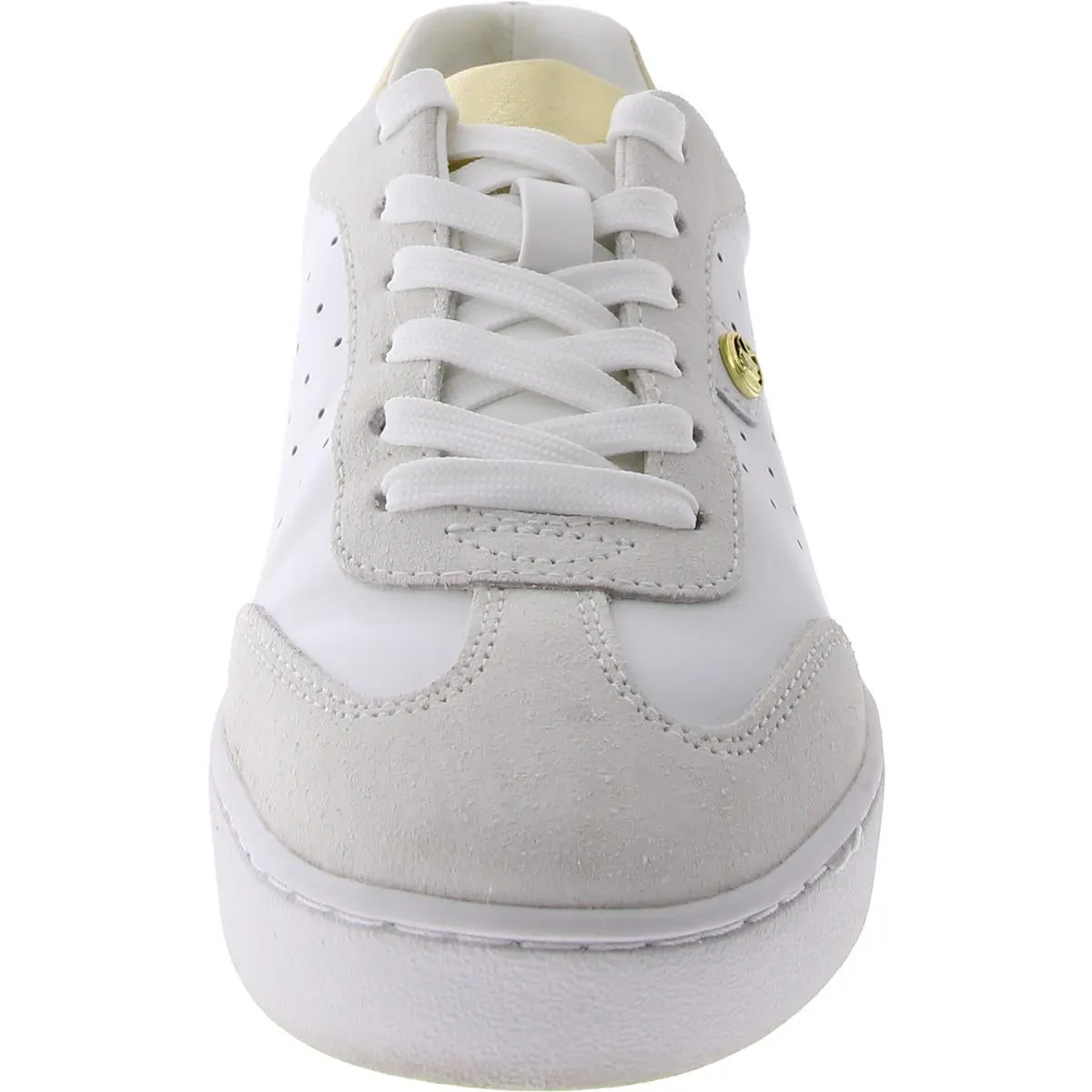 MICHAEL Michael Kors Womens Scotty Lace Up Leather Casual And Fashion Sneakers
