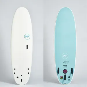 MICK FANNING BEASTIE 7'6" SUPERSOFT 57.51L - WHITE/TEAL