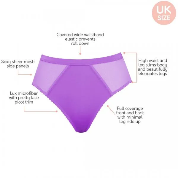 Micro Dessy French Cut Panty - Light Orchid -