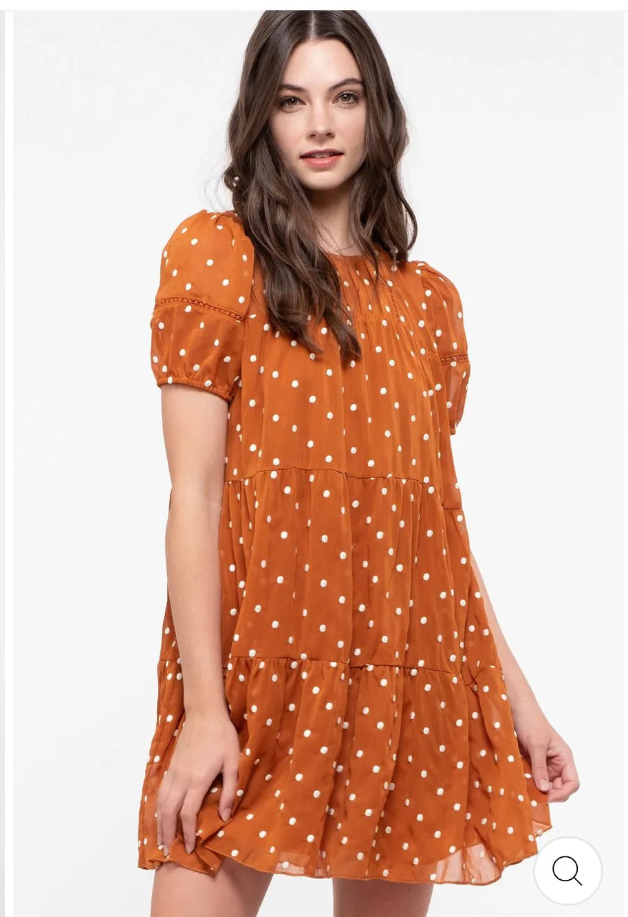 Mila Swiss Dot Dress