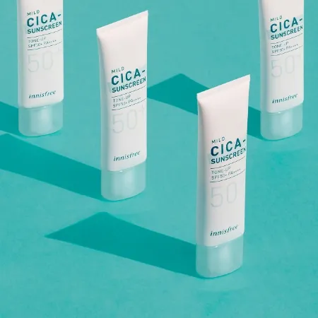 Mild Cica-Sunscreen Tone-Up SPF50  PA     (50ml)