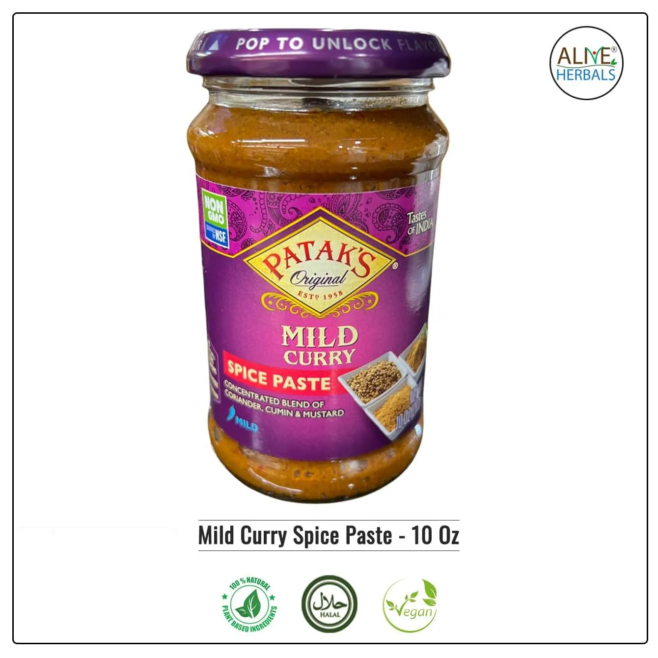 Mild Curry Spice Paste