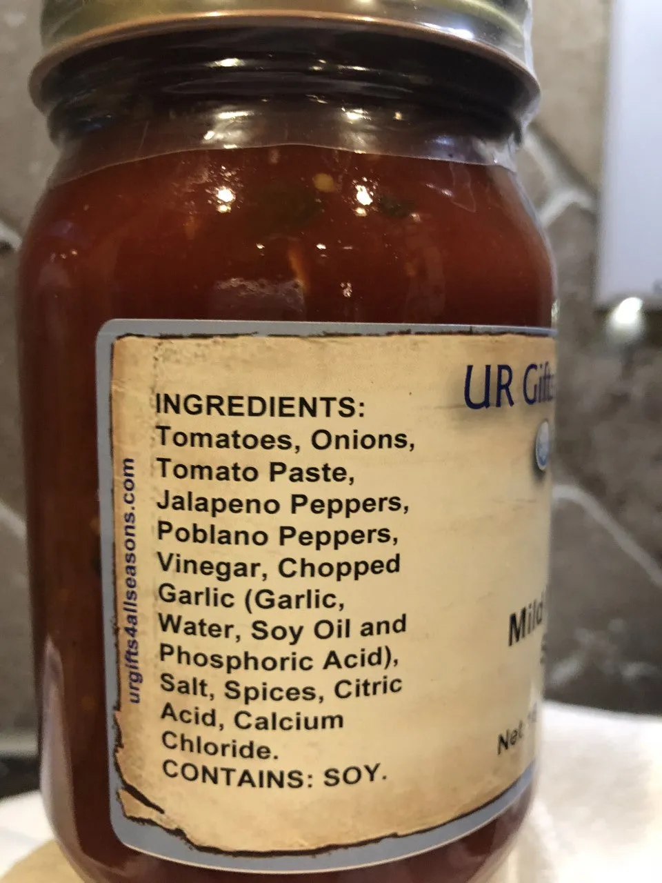 Mild Mexican Salsa