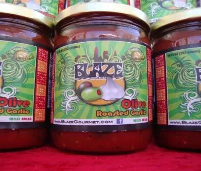 Mild Olive & Roasted Garlic Salsa