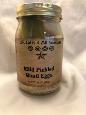 Mild Pickled Quail Eggs