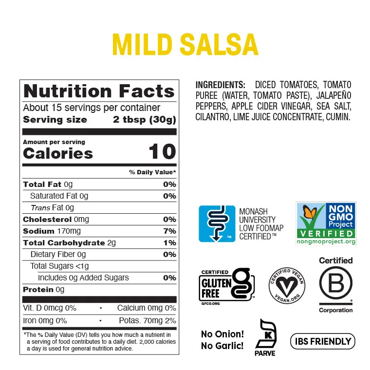 Mild Salsa - 3 Pack