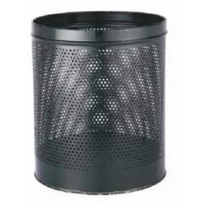 Mild steel coated perforated bin