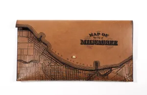 Milwaukee Map Clutch