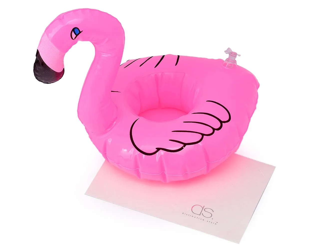 Mini Flamingo Inflatable Pool Float for Drinks