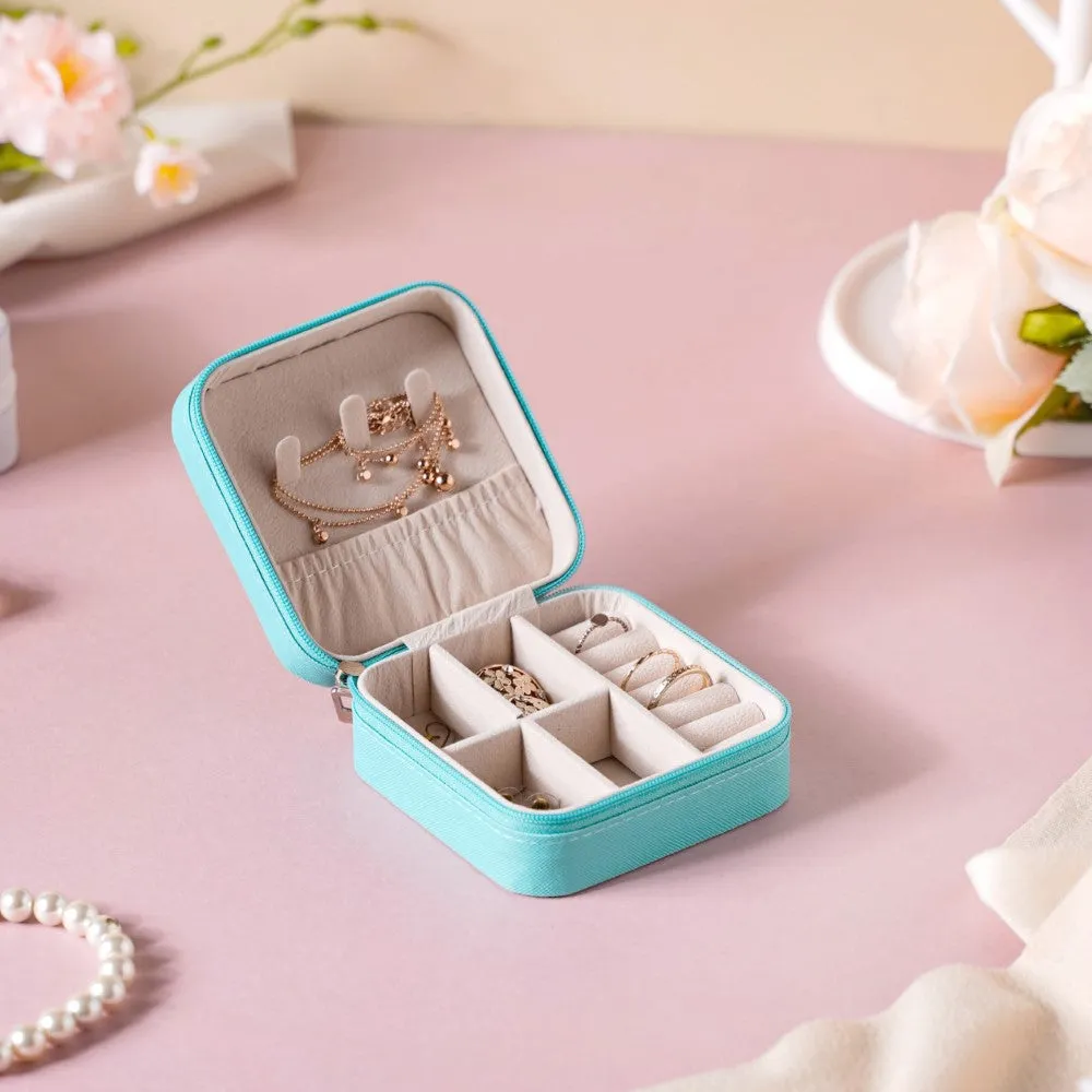 Mini Jewellery Storage Box Sea Green