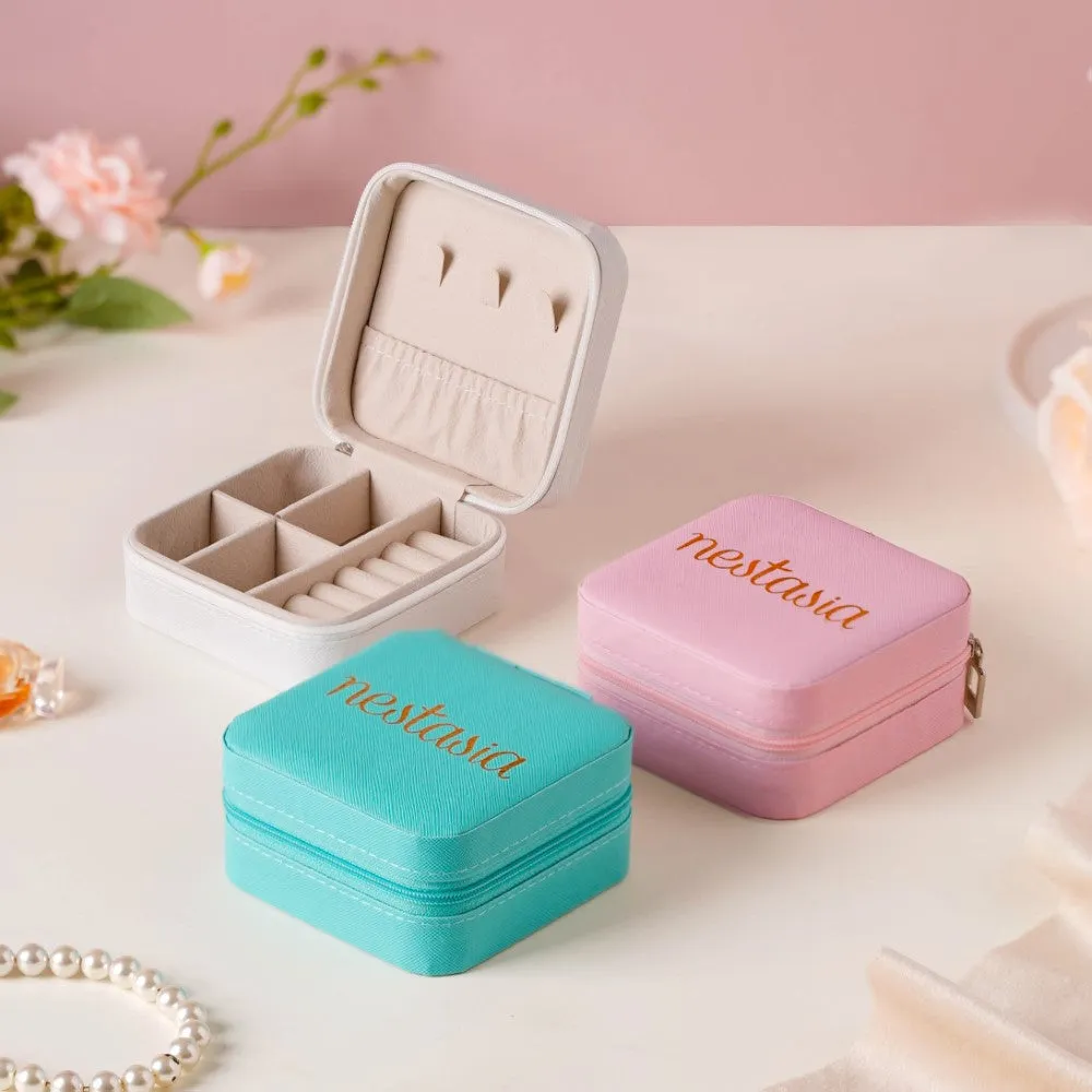 Mini Jewellery Storage Box Sea Green