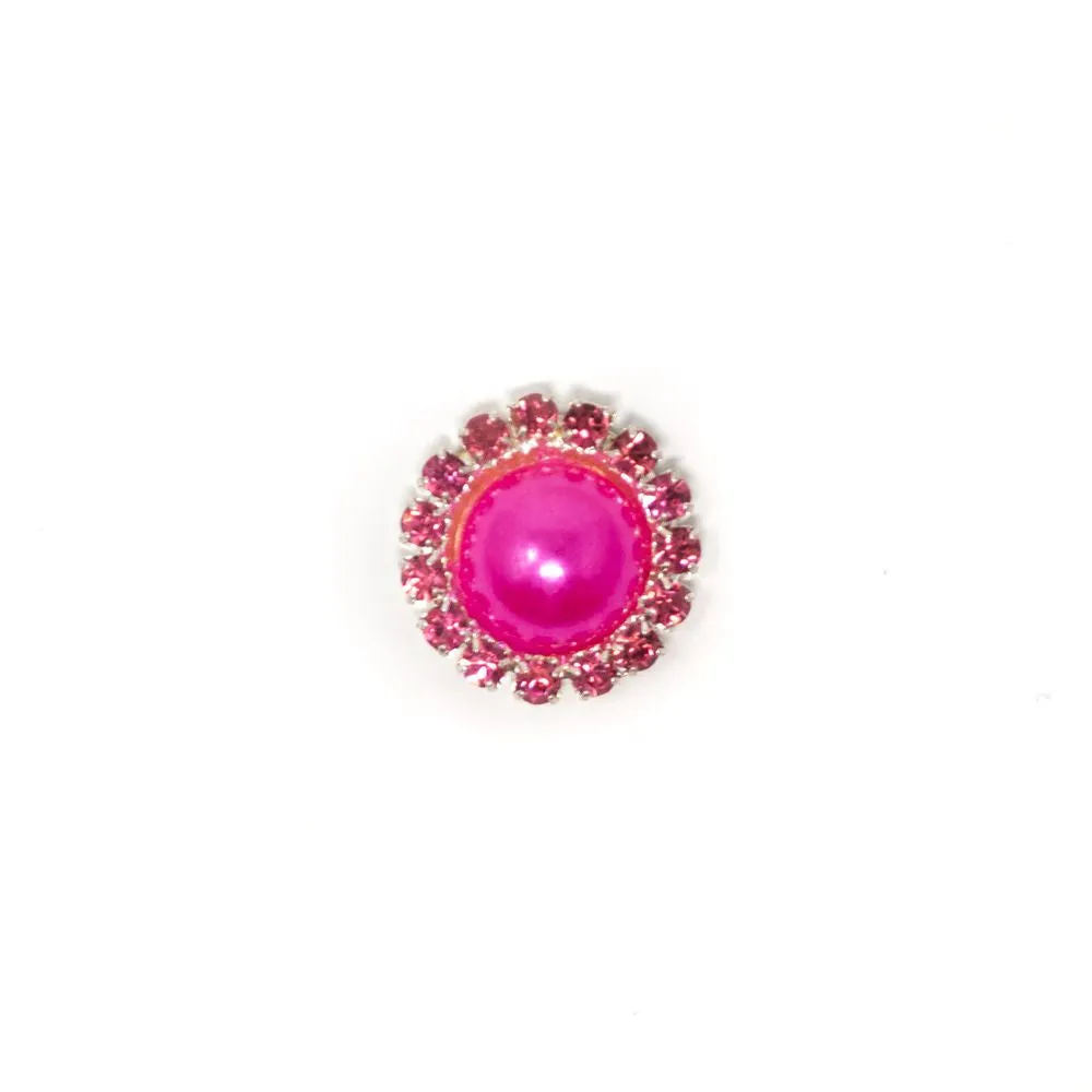 Mini Rhinestone Pearls