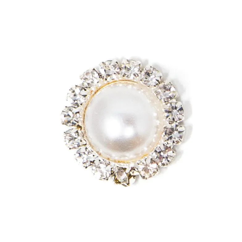 Mini Rhinestone Pearls
