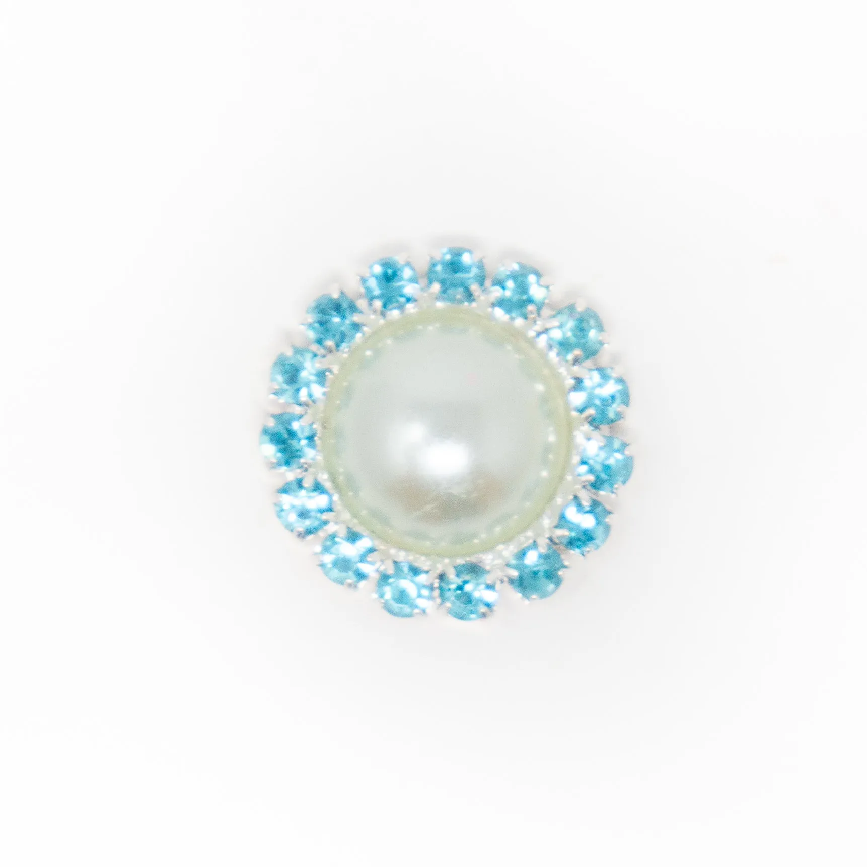 Mini Rhinestone Pearls