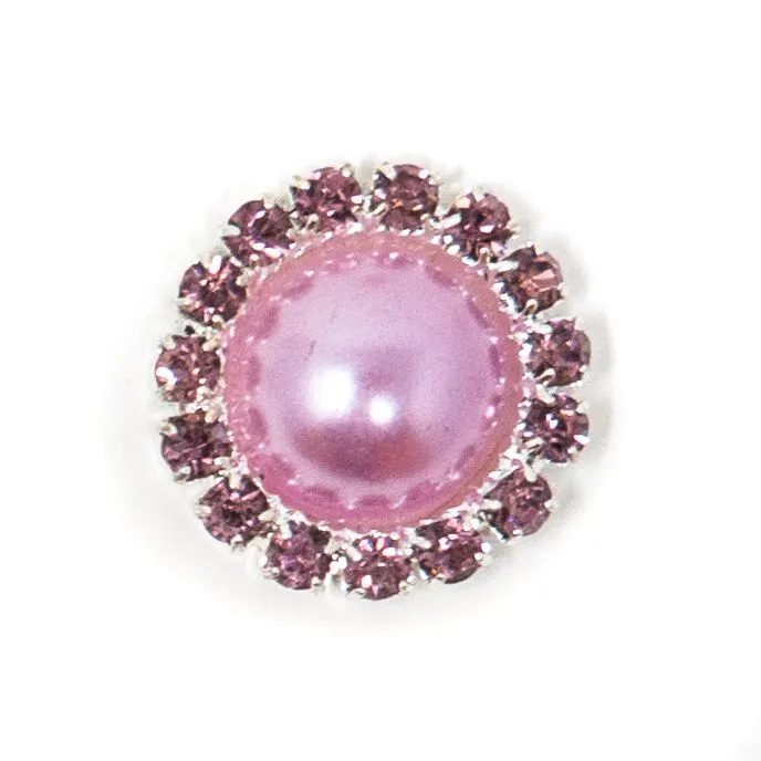Mini Rhinestone Pearls