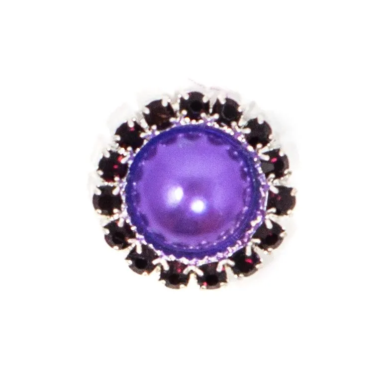 Mini Rhinestone Pearls