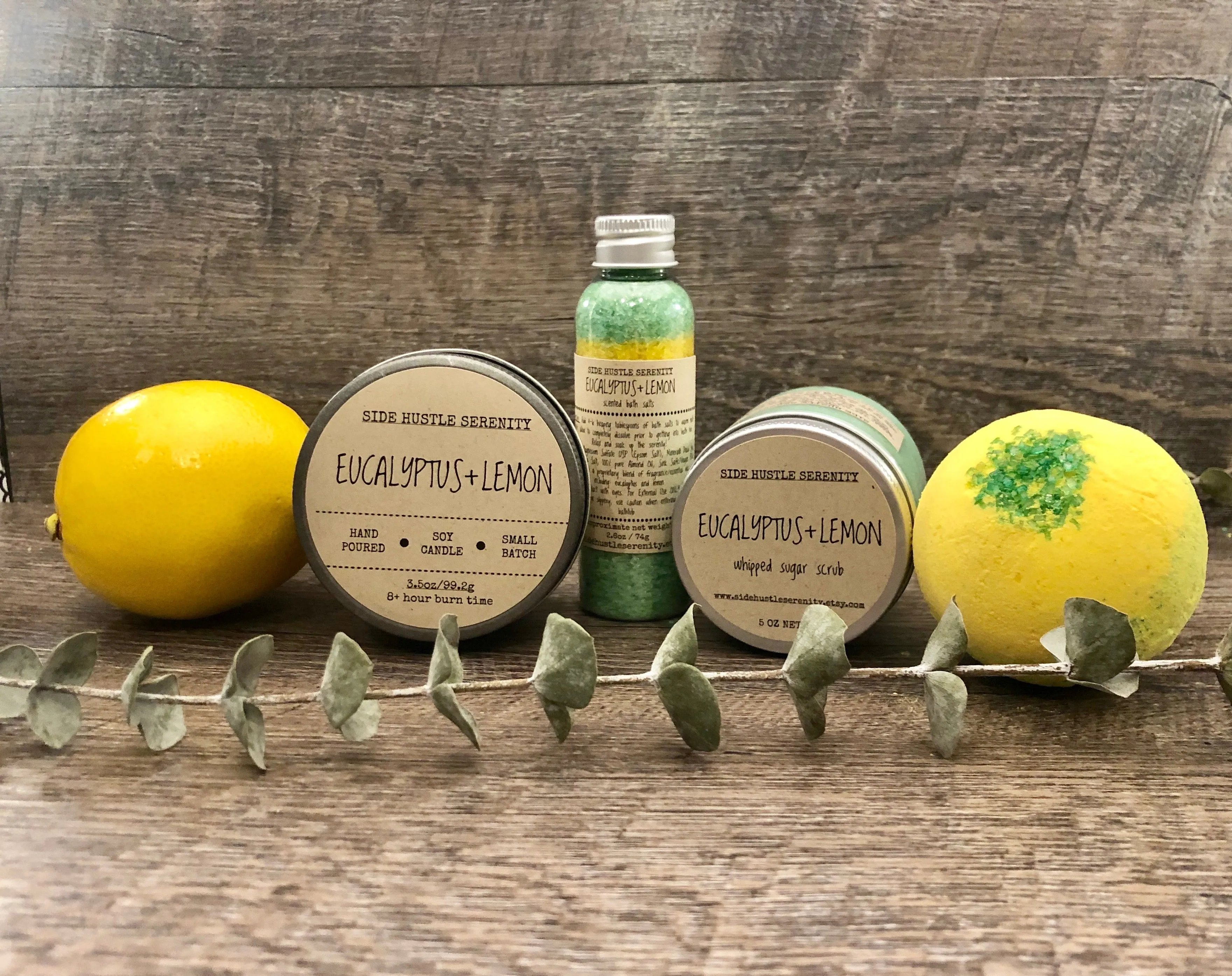 Mini Spa Gift Set | Eucalyptus   Lemon